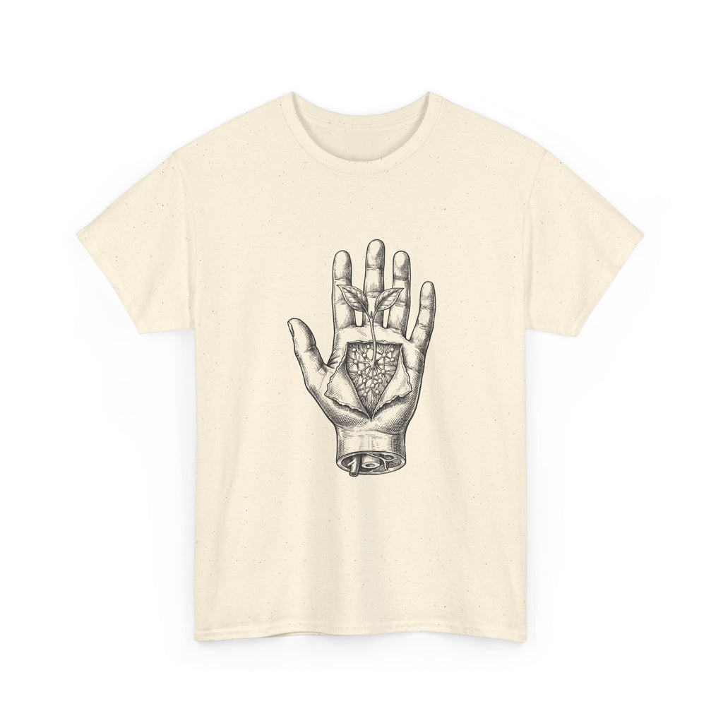 Palmistry Hand T‑Shirt — Vintage Occult Palm Reading Graphic Tee
