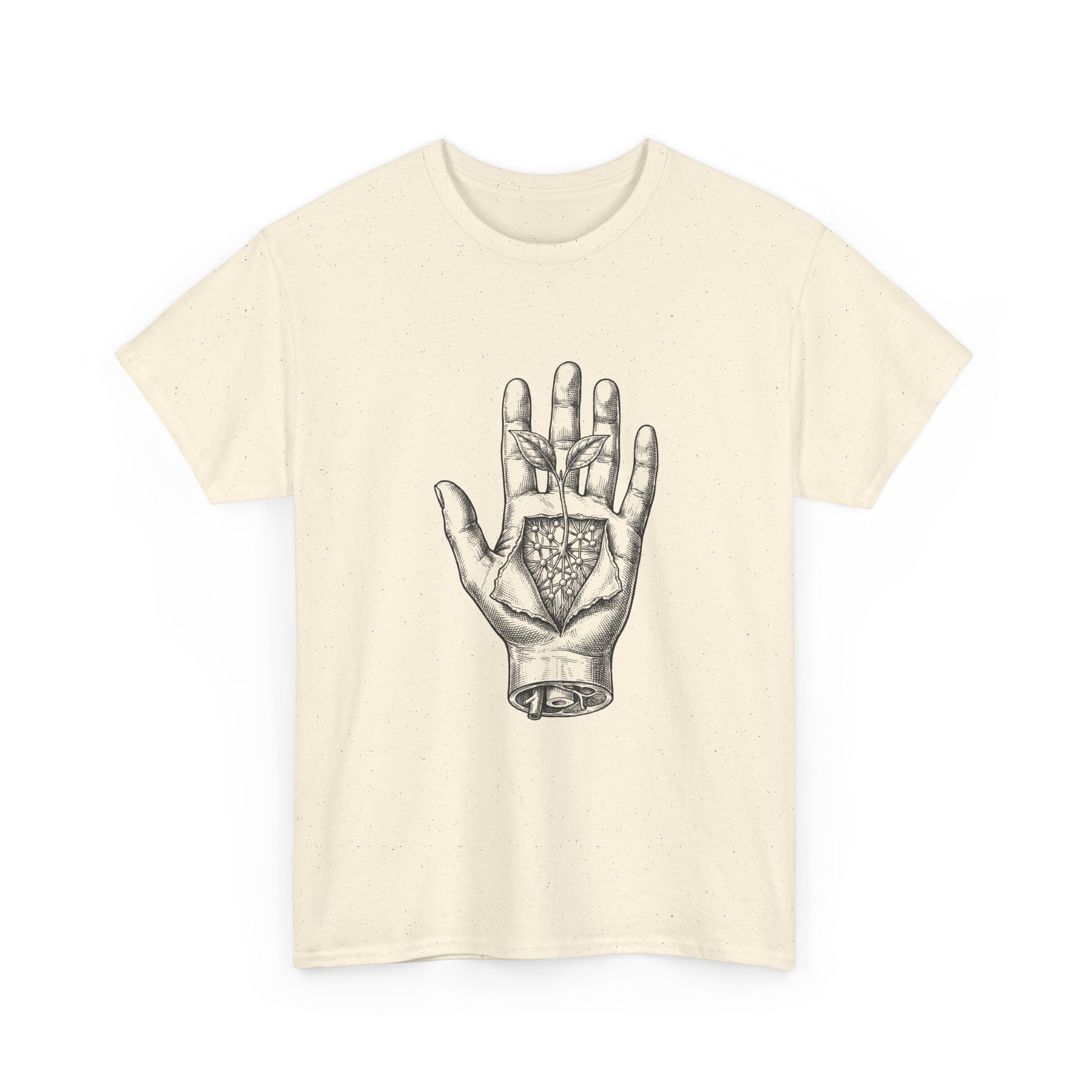 Palmistry Hand T‑Shirt — Vintage Occult Palm Reading Graphic Tee