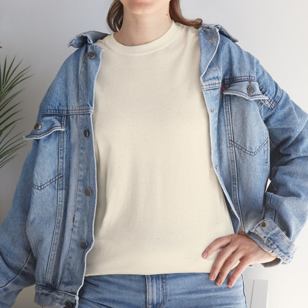 Fern Print T‑Shirt — Minimal Botanical Tee (Back Graphic)