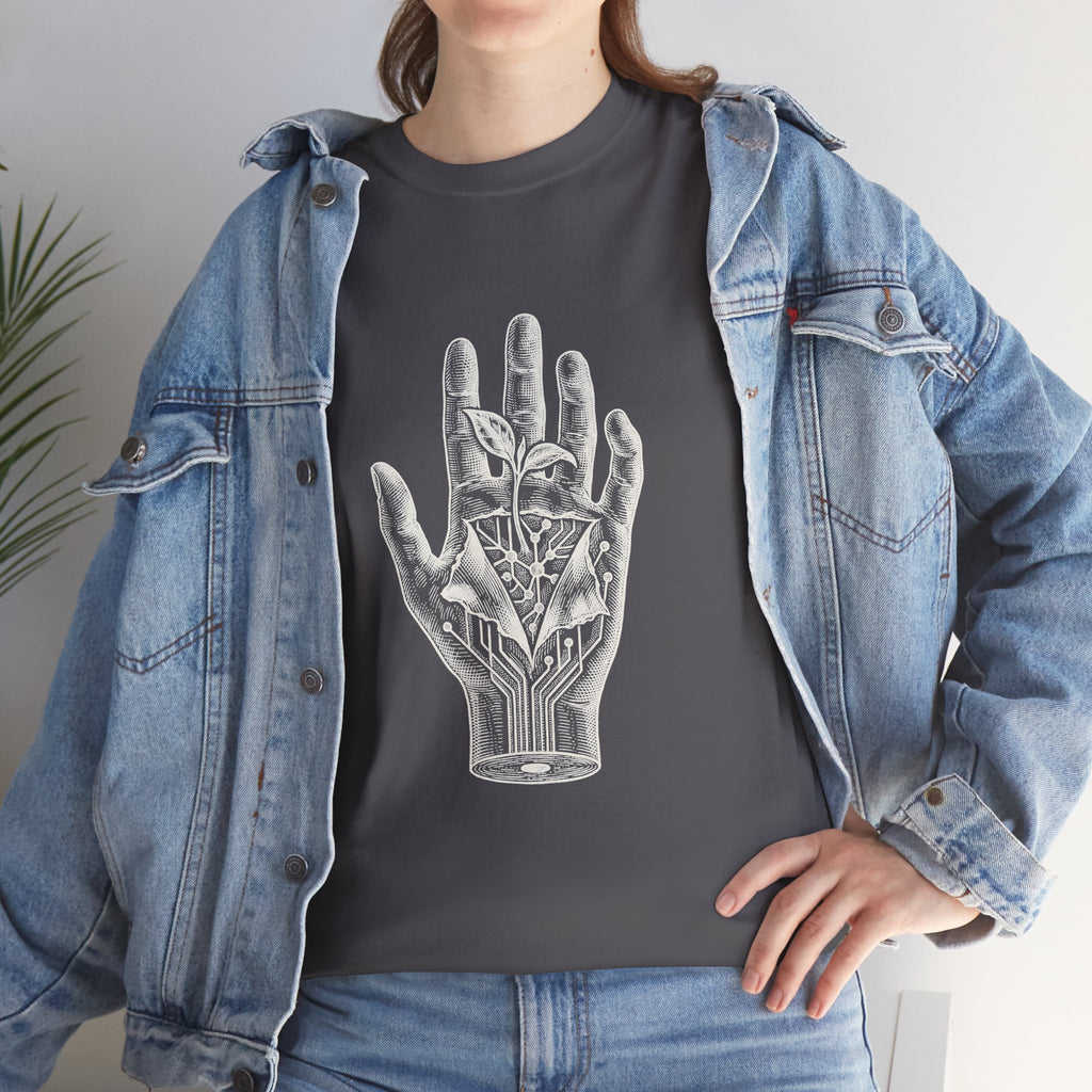 Palmistry Hand T-Shirt — Vintage Occult Palm Reading Graphic Tee
