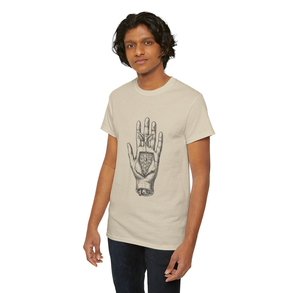 Palmistry Hand T‑Shirt — Vintage Occult Palm Reading Graphic Tee