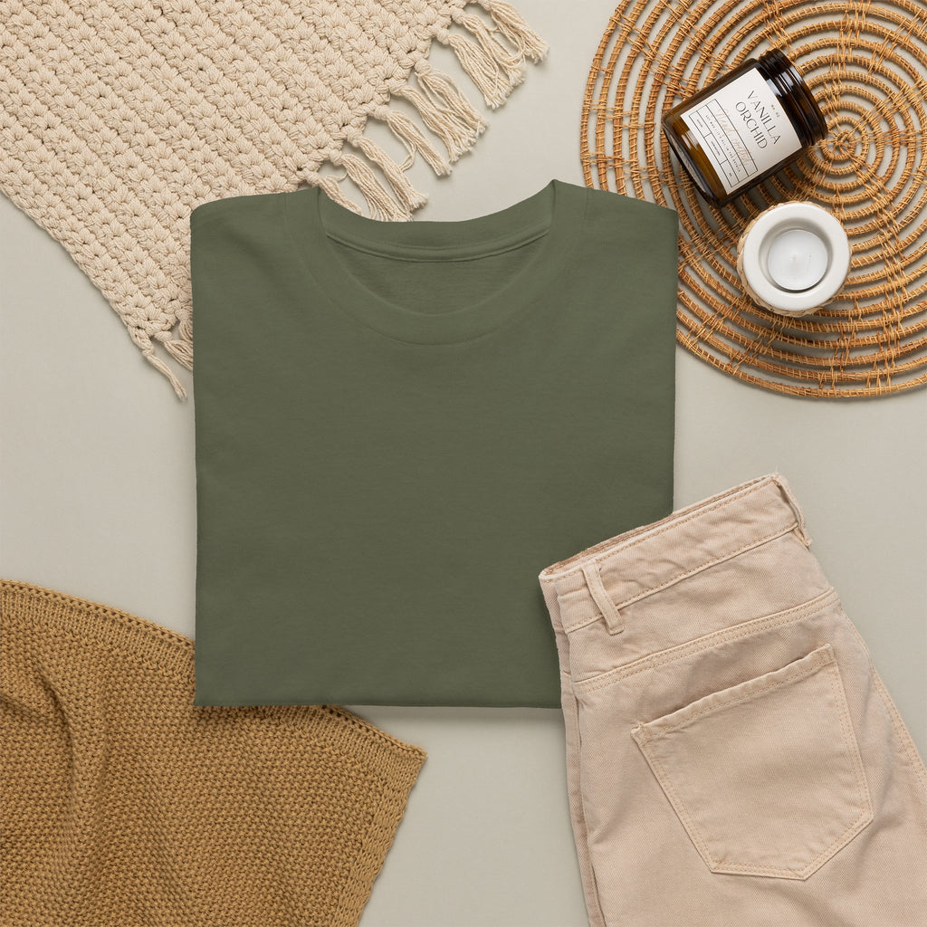 Fern Graphic T-Shirt — 'Slow Down & Direction' Vintage Nature Tee