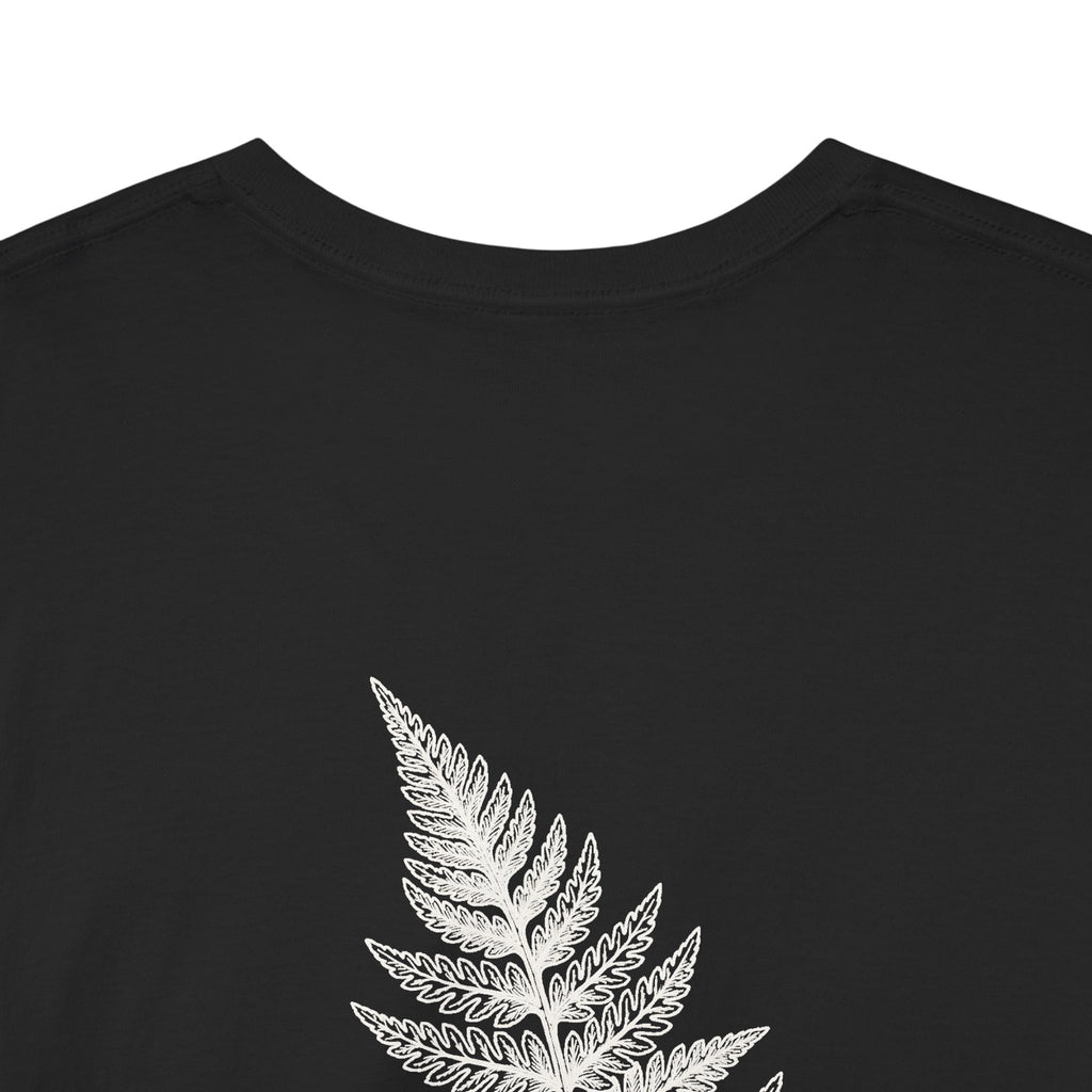 Fern Graphic T-Shirt — 'Slow Down & Direction' Vintage Nature Tee