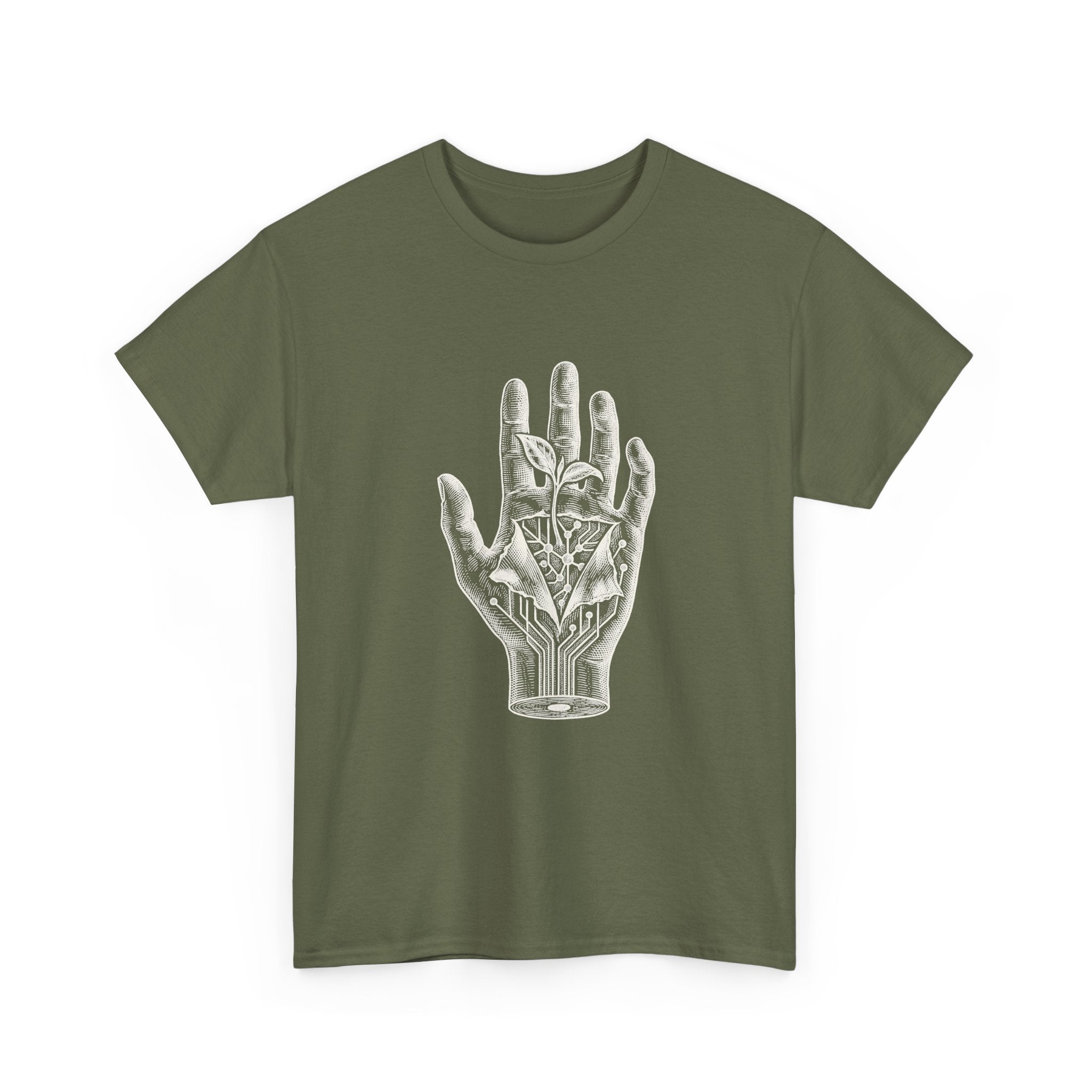 Palmistry Hand T-Shirt — Vintage Occult Palm Reading Graphic Tee