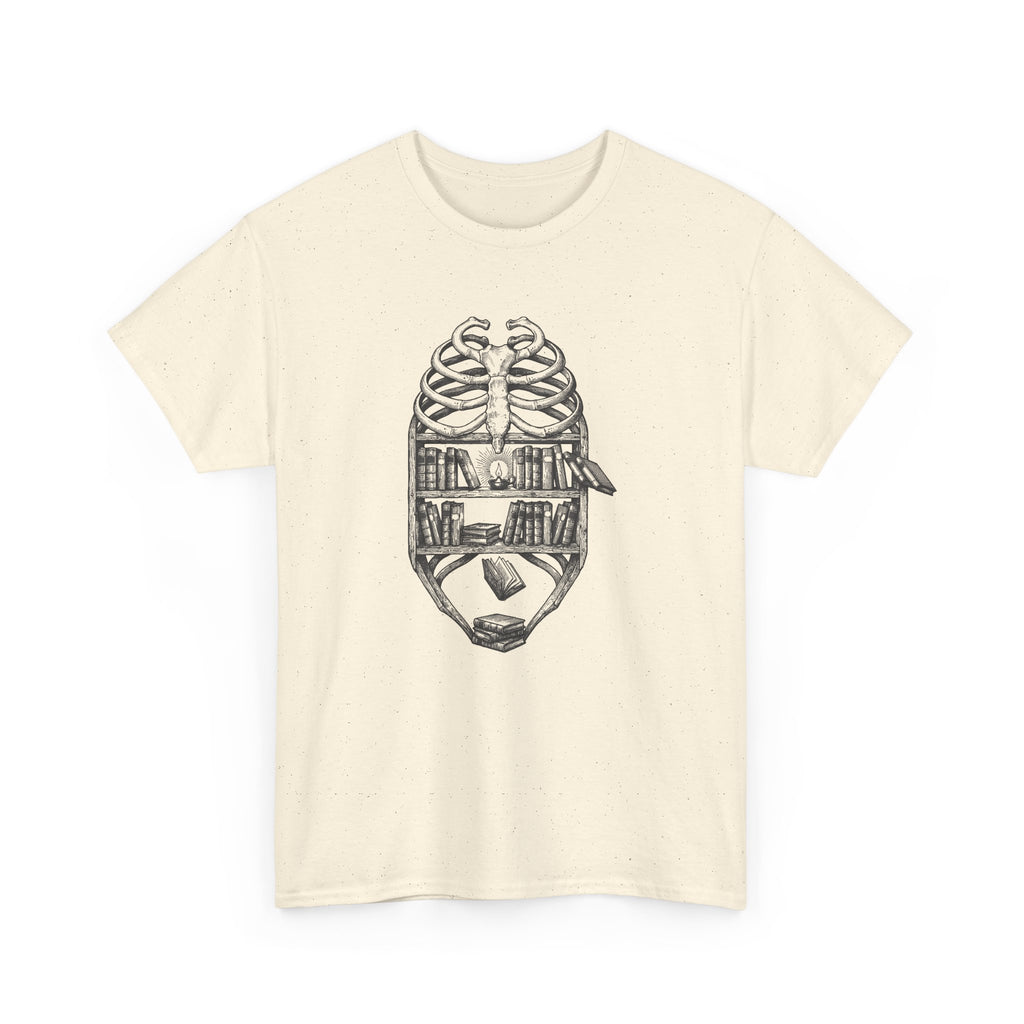 Skull & Cityscape T-Shirt — Urban Anatomy Graphic Tee