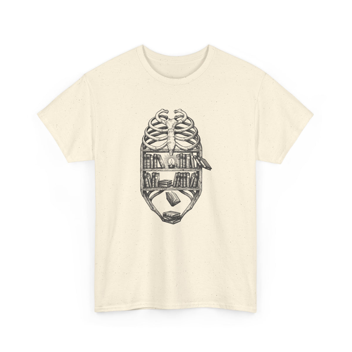 Skull & Cityscape T-Shirt — Urban Anatomy Graphic Tee