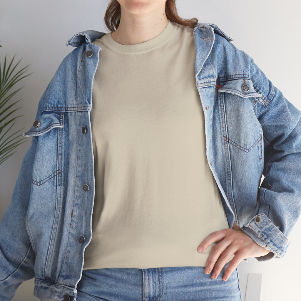 Fern Print T‑Shirt — Minimal Botanical Tee (Back Graphic)