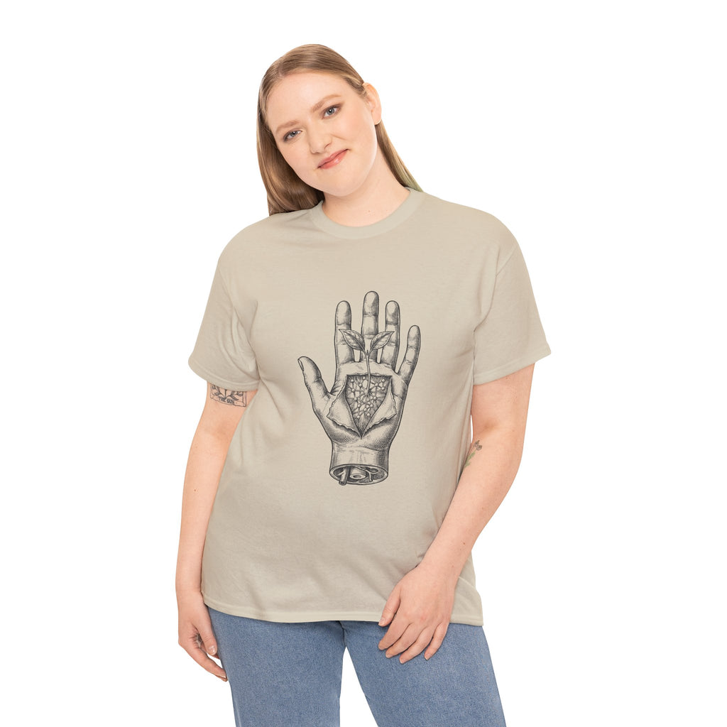 Palmistry Hand T‑Shirt — Vintage Occult Palm Reading Graphic Tee