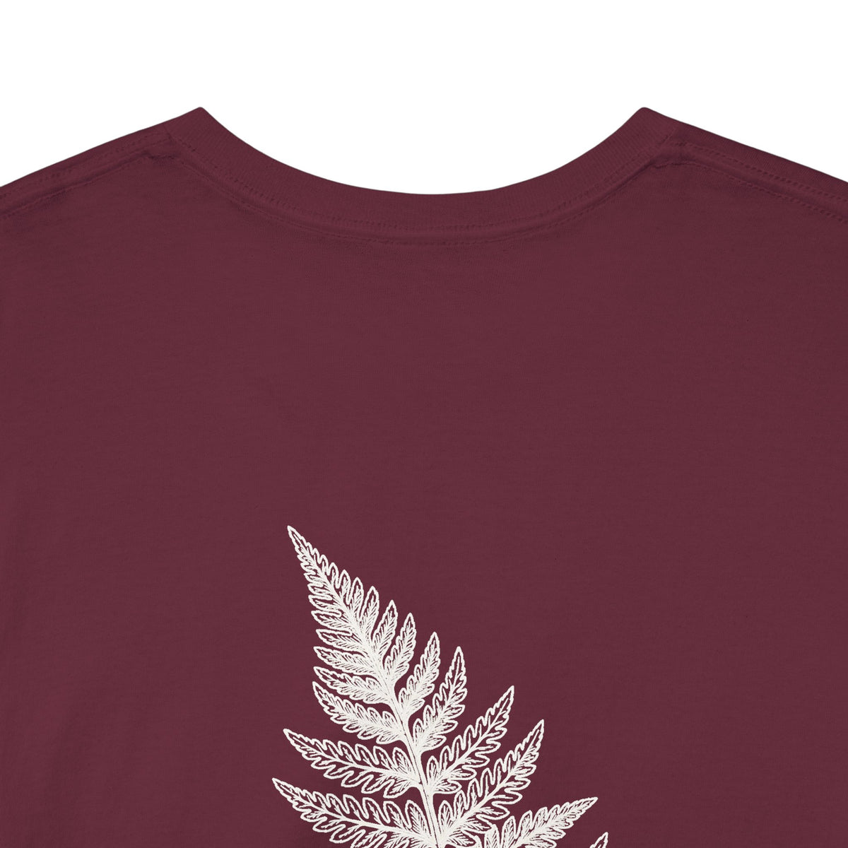 Fern Graphic T-Shirt — 'Slow Down & Direction' Vintage Nature Tee