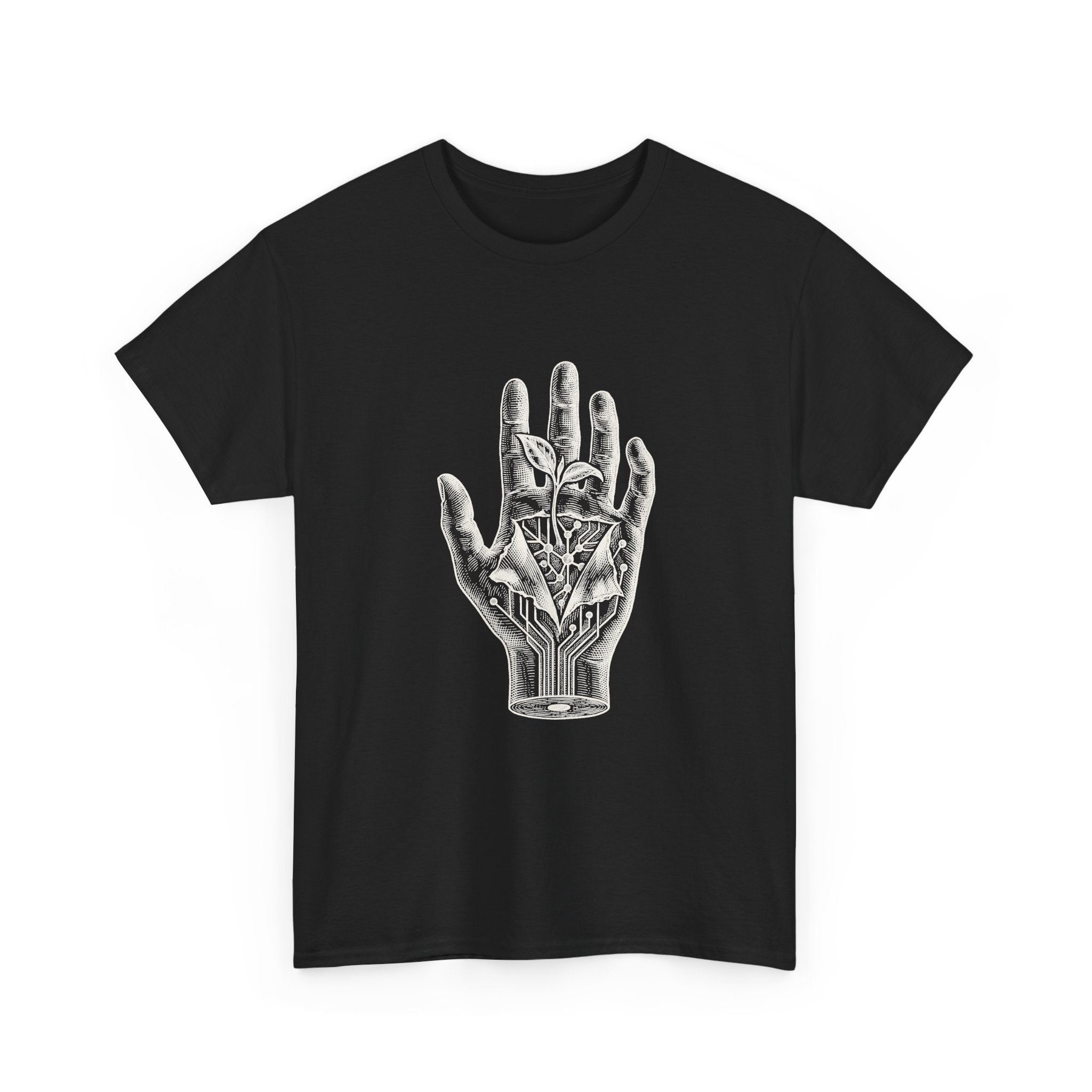 Palmistry Hand T-Shirt — Vintage Occult Palm Reading Graphic Tee