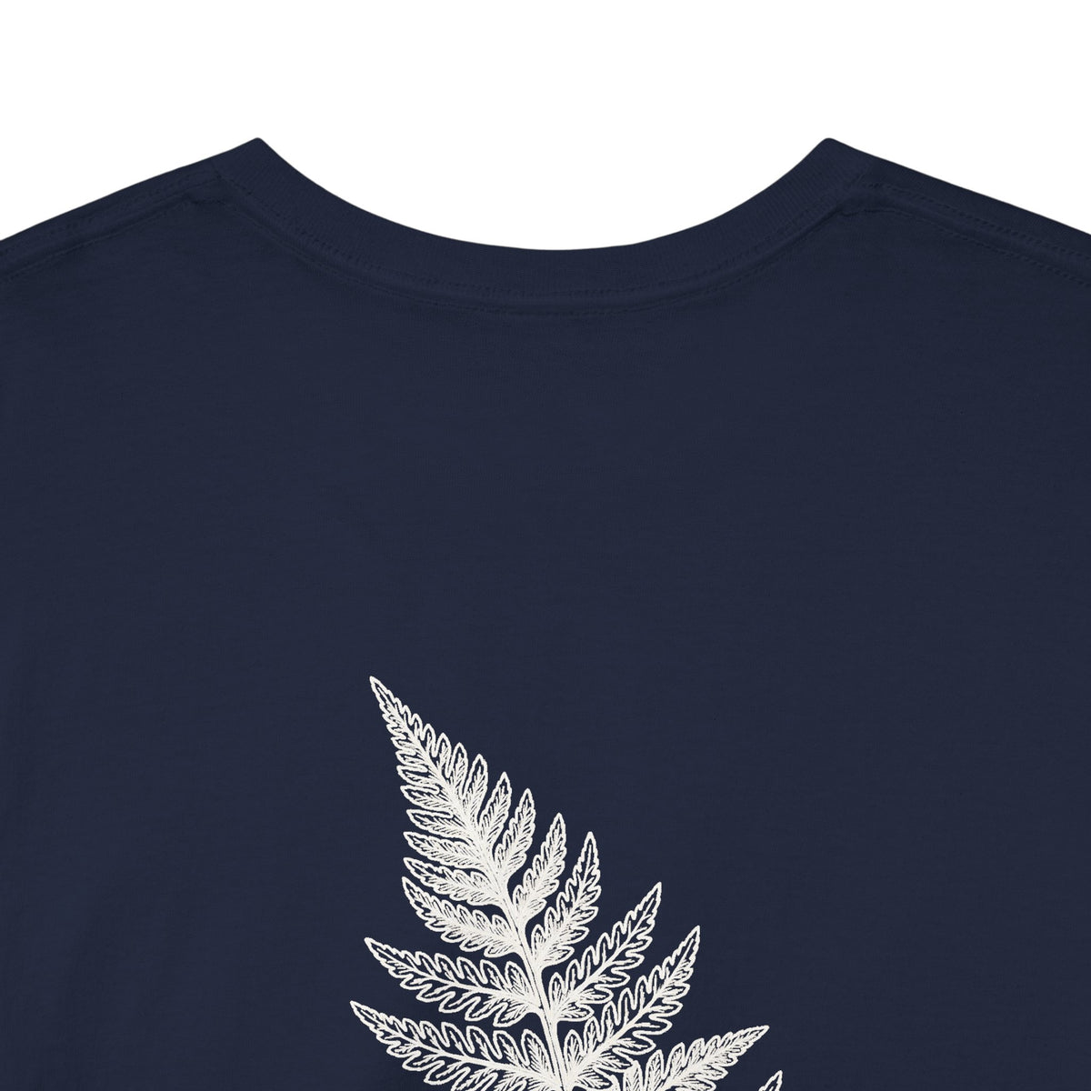 Fern Graphic T-Shirt — 'Slow Down & Direction' Vintage Nature Tee