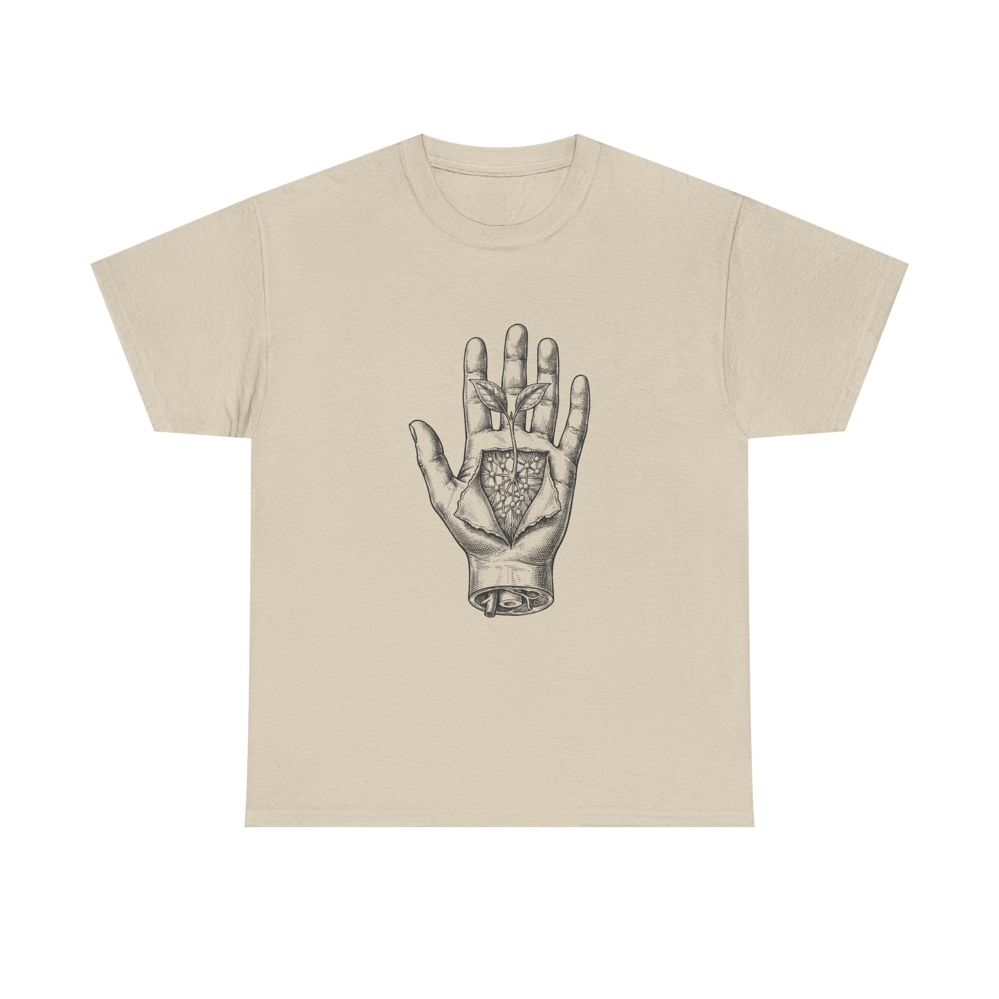 Palmistry Hand T‑Shirt — Vintage Occult Palm Reading Graphic Tee