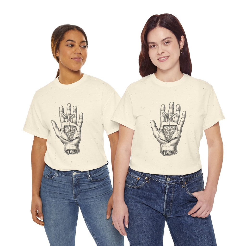 Palmistry Hand T‑Shirt — Vintage Occult Palm Reading Graphic Tee
