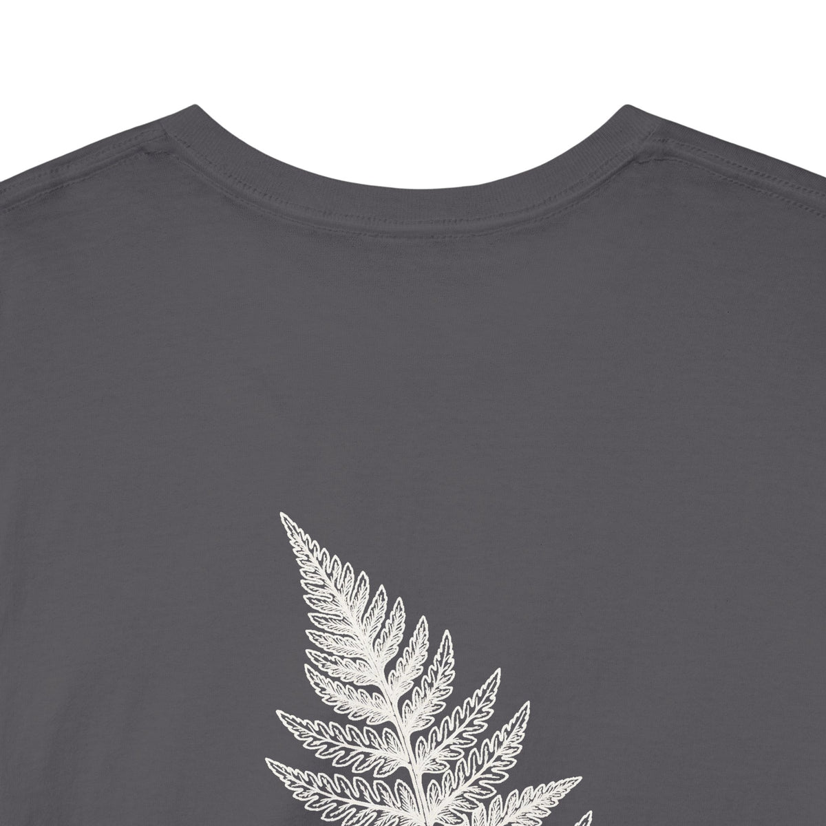 Fern Graphic T-Shirt — 'Slow Down & Direction' Vintage Nature Tee