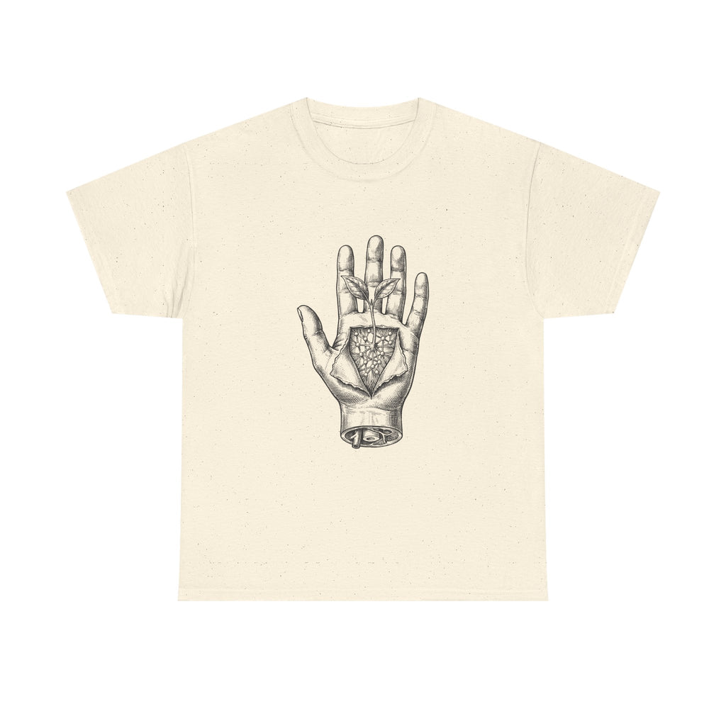 Palmistry Hand T‑Shirt — Vintage Occult Palm Reading Graphic Tee