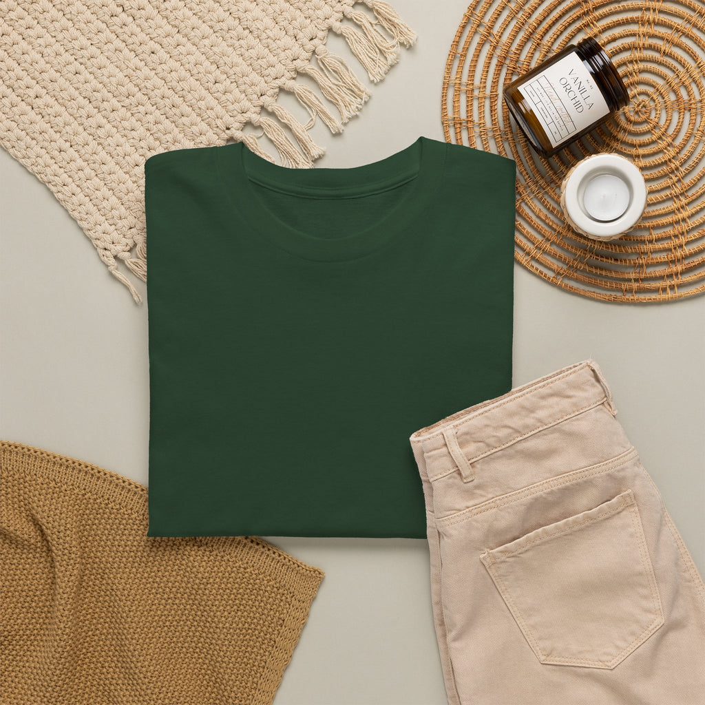 Fern Graphic T-Shirt — 'Slow Down & Direction' Vintage Nature Tee