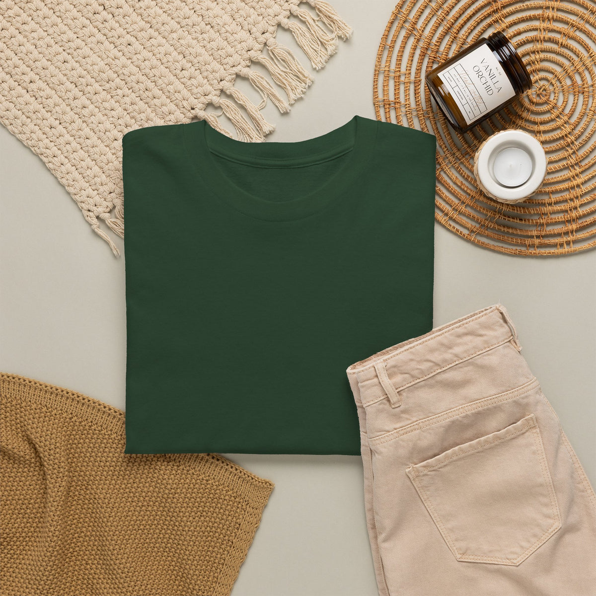 Fern Graphic T-Shirt — 'Slow Down & Direction' Vintage Nature Tee