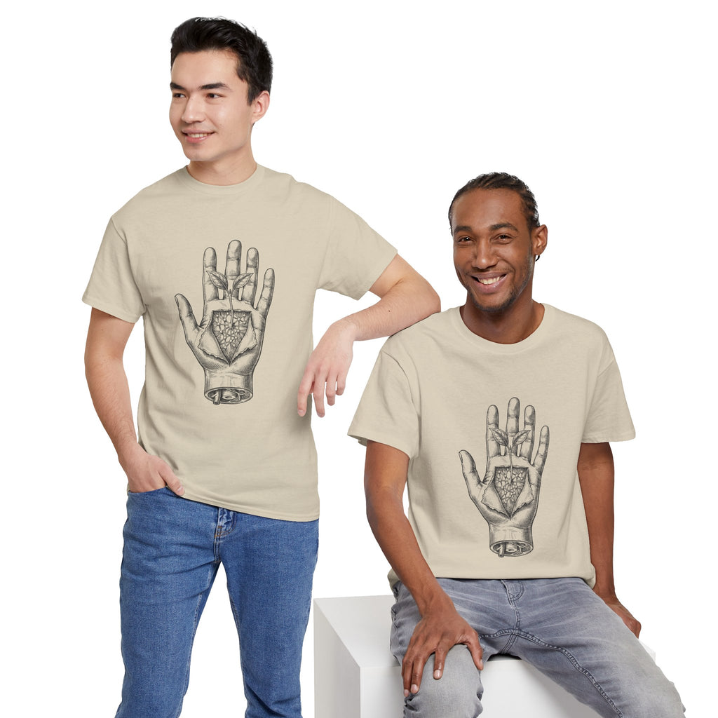 Palmistry Hand T‑Shirt — Vintage Occult Palm Reading Graphic Tee